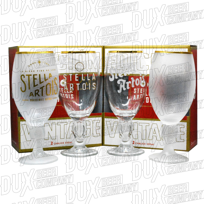 Stella Artois Two Pack Chalice Vintage Coleccionables